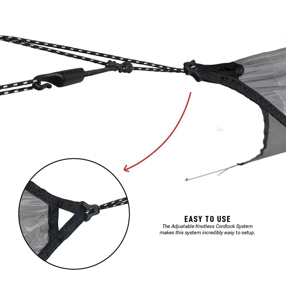 Air Bivy All Weather Shelter & Hammock GrandTrunk