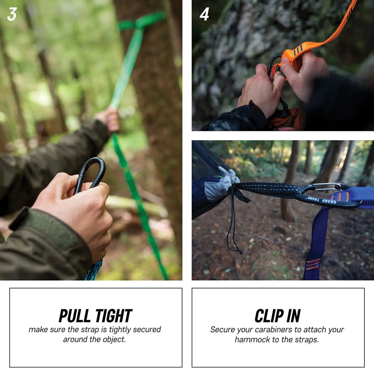 Trunk Straps - Hammock Suspension Straps GrandTrunk
