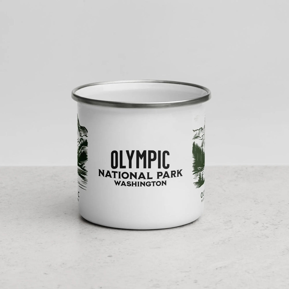 Olympic National Park Durable Enamel Camp Mug Park Service Apparel