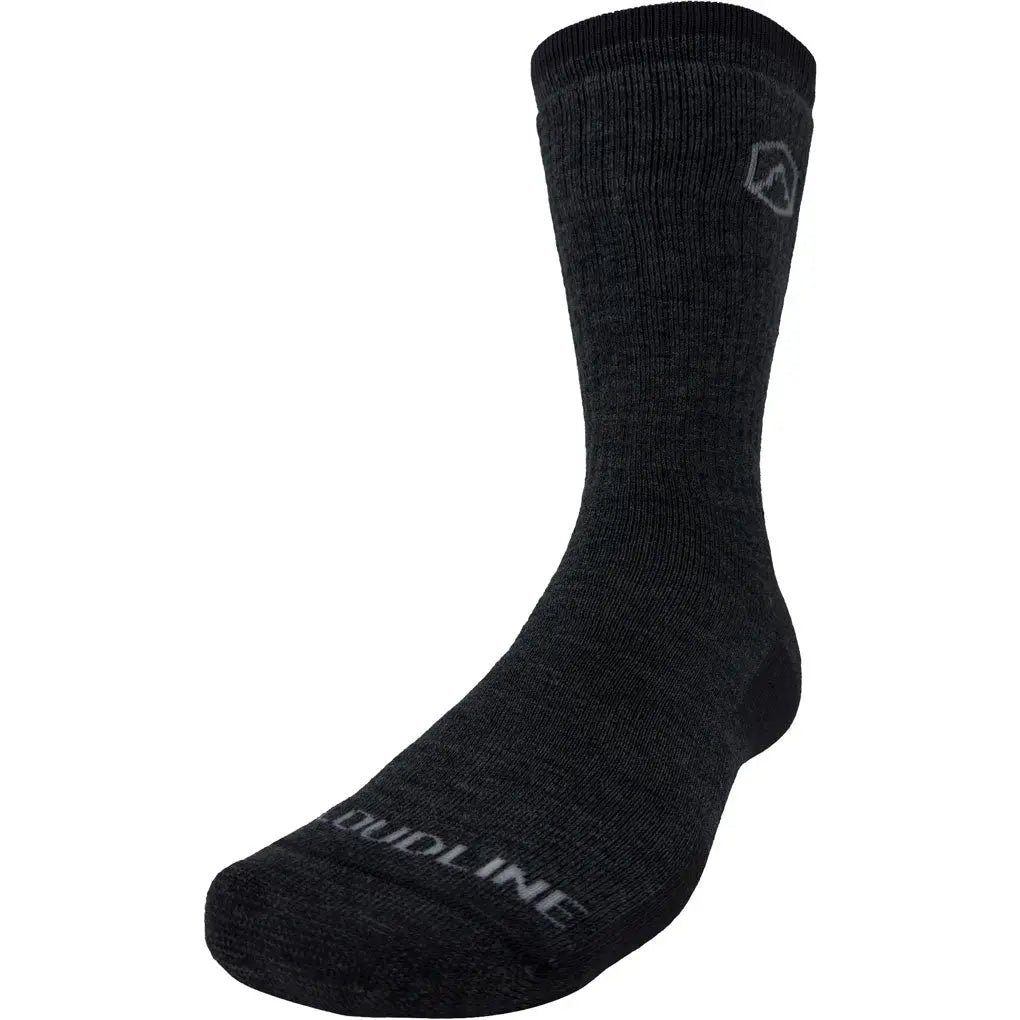 Cloudline Merino Wool Hiking Sock - Medium Cushion - Midnight