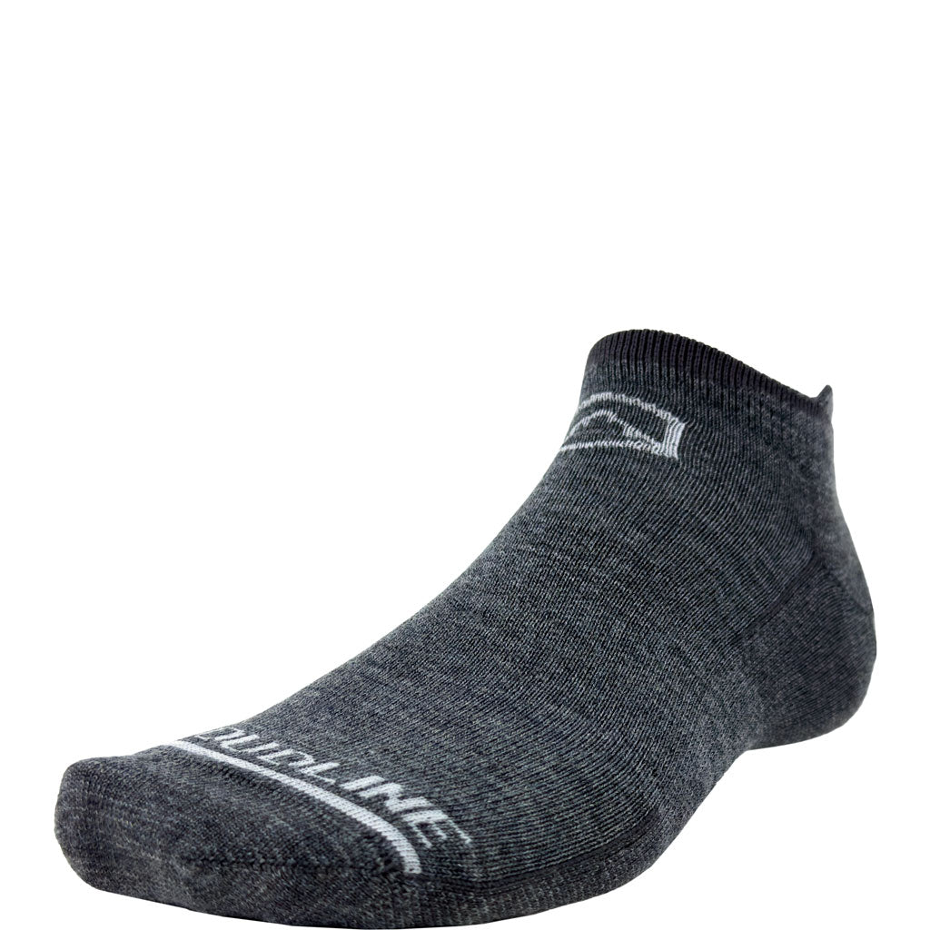 Cloudline No-Show Running Sock - Ultralight - Granite