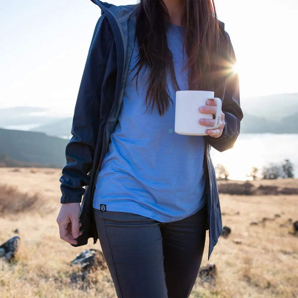 Women's Merino Base Layer Short Sleeve CloudLine Apparel