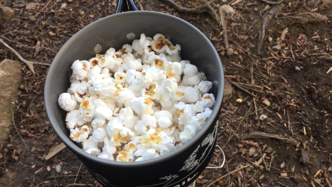 Easy Backpacking Stove Popcorn Recipe | Cloudline Apparel