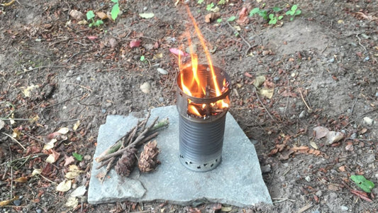How to Make a Tin Can Wood Gas Backpacking Stove | Cloudline Apparel