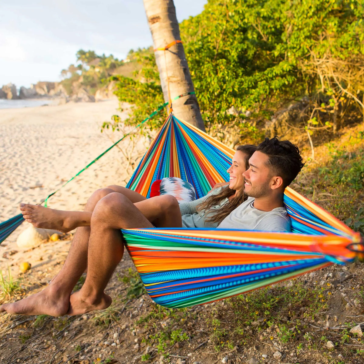 Double Deluxe Hammock with Suspension Straps | Prints GrandTrunk
