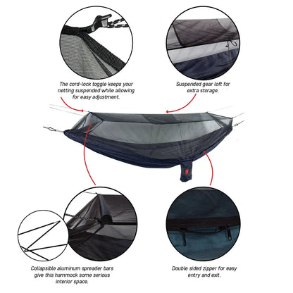 Skeeter Beeter XT Mosquito Net Hammock GrandTrunk