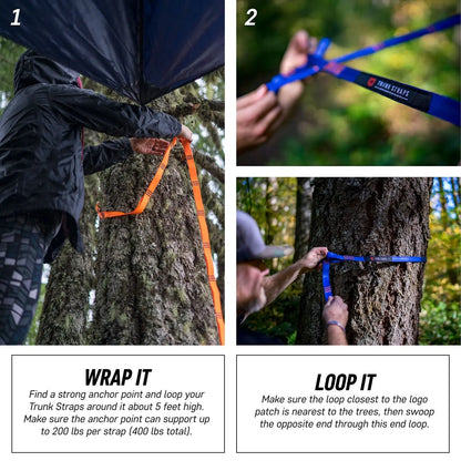 Trunk Straps - Hammock Suspension Straps GrandTrunk