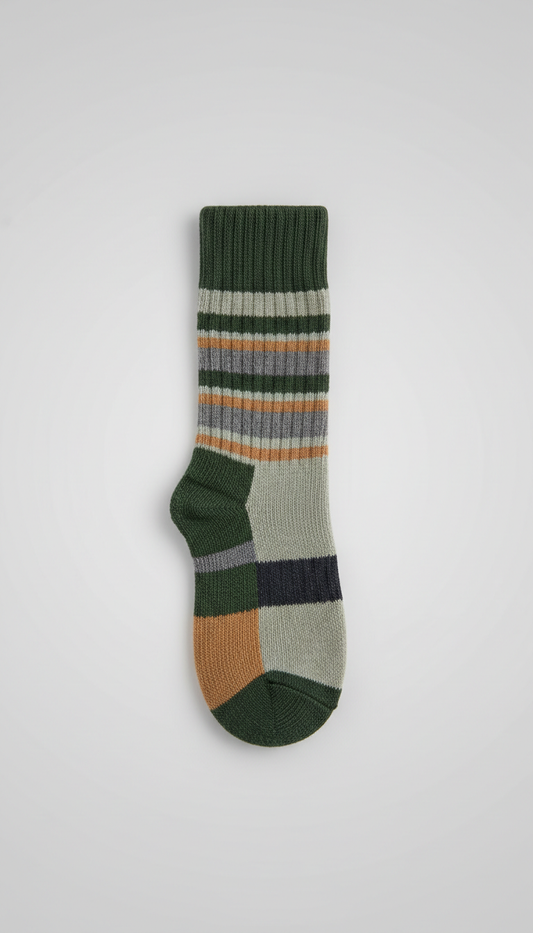 Merino Wool Hiking Sock Cushioned Sole