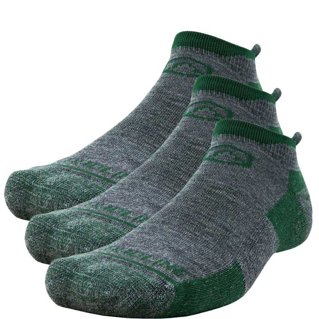3 Pack No-Show Running Sock - Light Cushion