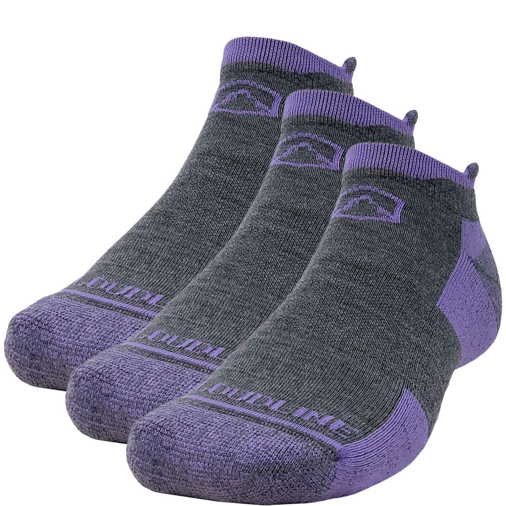 3 Pack No-Show Running Sock - Light Cushion