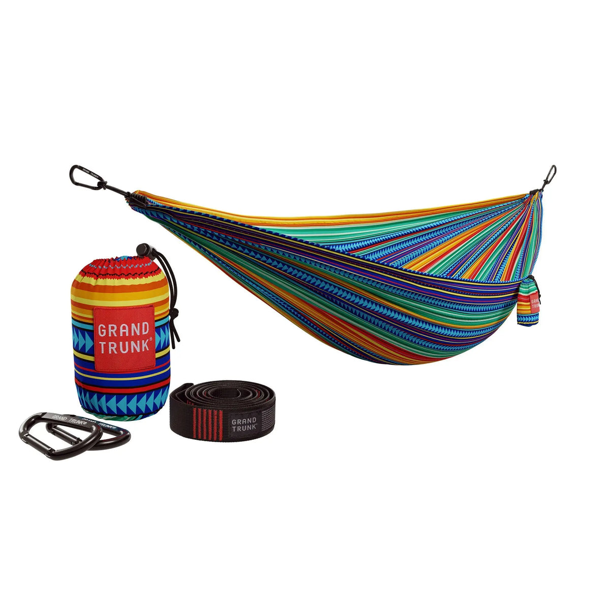 Double Deluxe Hammock with Suspension Straps | Prints GrandTrunk