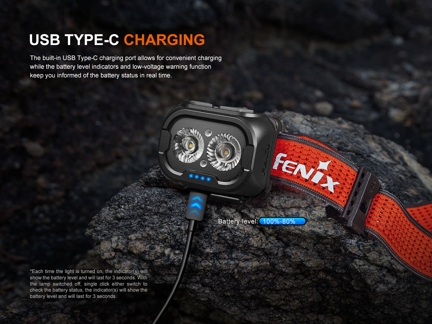 Fenix HL18R-T V2 Lightweight Trail Running Headlamp Fenix Store