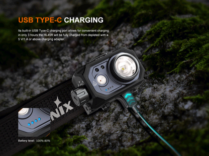Fenix HL45R Rechargeable Focusing Gesture-Sensing Headlamp Fenix Store
