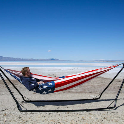 USA Flag Double Hammock with Straps | 250th Anniversary Edition GrandTrunk