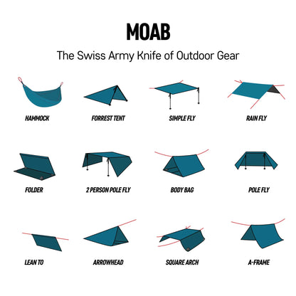 Moab All-In-One Shelter Hammock GrandTrunk