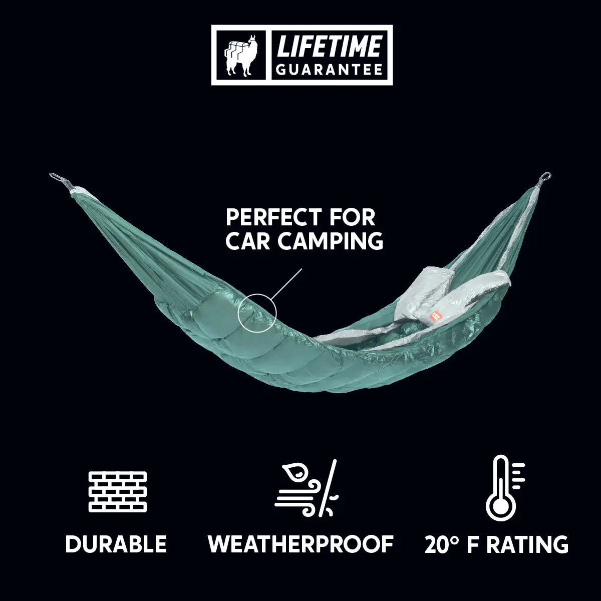 Evolution 20 Synthetic Sleeping Bag Hammock GrandTrunk