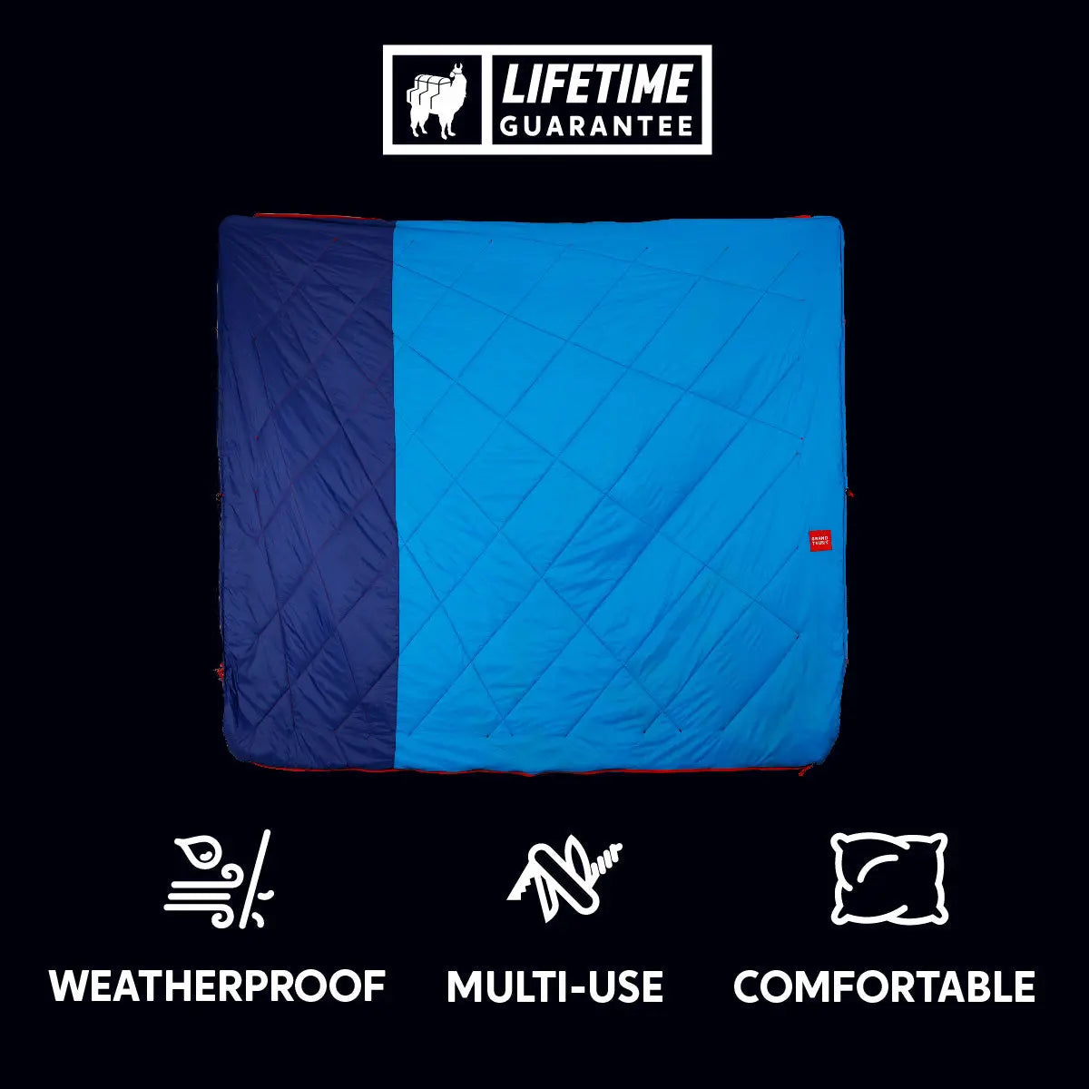 360° ThermaQuilt 3-in-1 Blanket, Sleeping Bag & Hammock Underquilt GrandTrunk