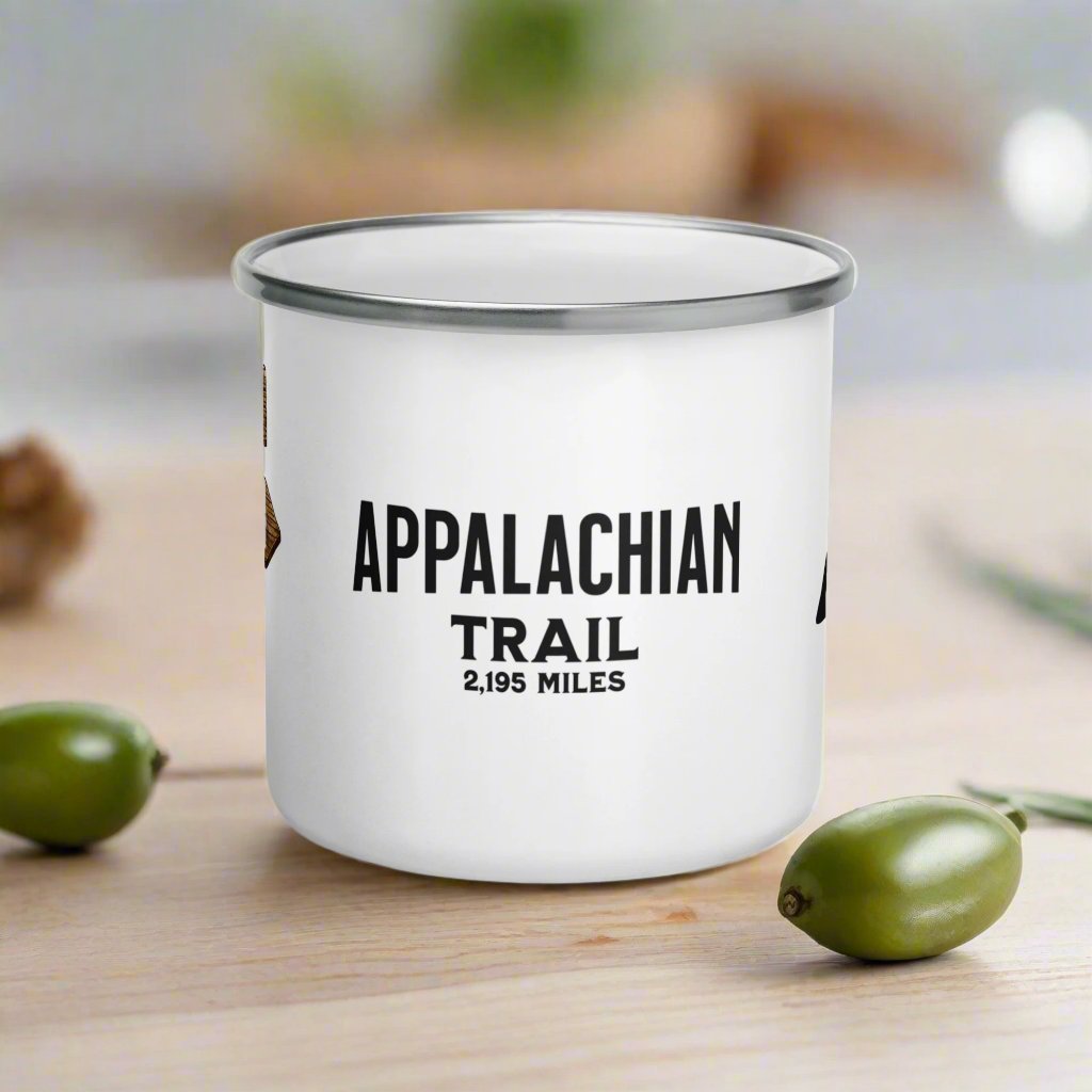 Appalachian Trail Camp Mug Mileage  Sign Park Service Apparel