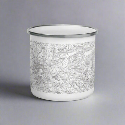 Mount Rainier National Park Topographic Durable Camp Mug USGS Map Park Service Apparel