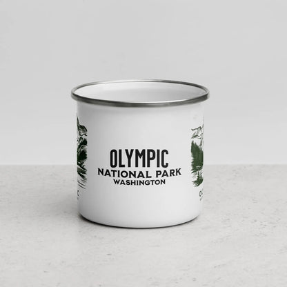 Olympic National Park Durable Enamel Camp Mug Park Service Apparel