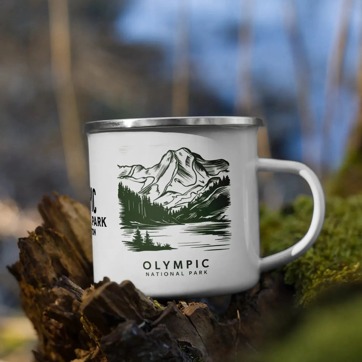 Olympic National Park Durable Enamel Camp Mug Park Service Apparel