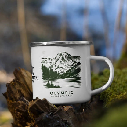 Olympic National Park Durable Enamel Camp Mug Park Service Apparel