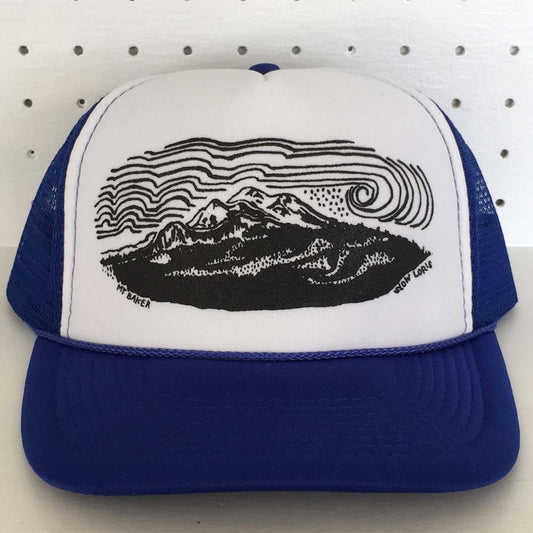 Mt Baker Trucker Hat - True-Royal