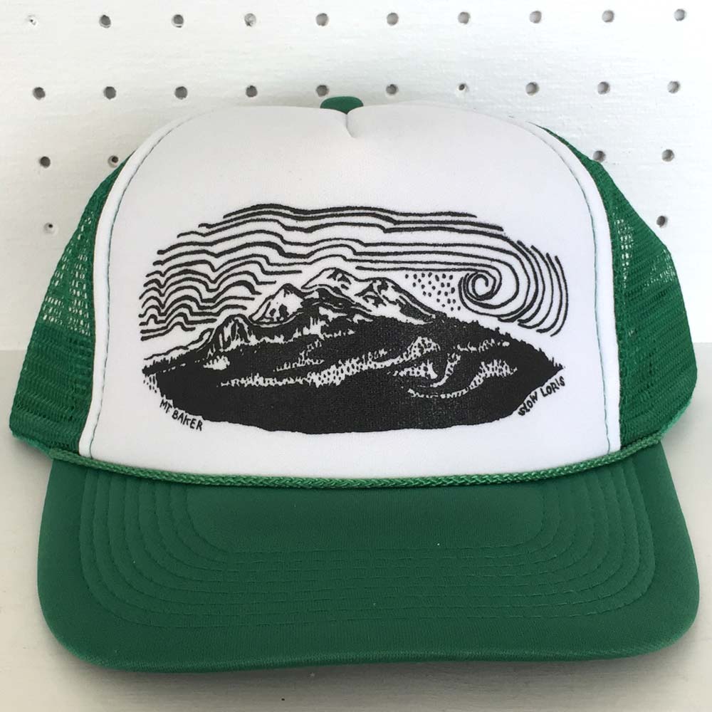 Mt Baker Trucker Hat - Green