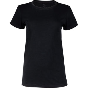 Cloudline Women's Merino Base Layer Short Sleeve - Black
