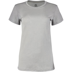 Cloudline Women's Merino Base Layer Short Sleeve - Grey