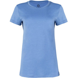 Cloudline Women's Merino Base Layer Short Sleeve - Blue